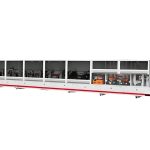 Automatic Inclination & Straight Edge Banding Machine